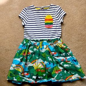 Mini Boden Cotton Dress, 6-7Y